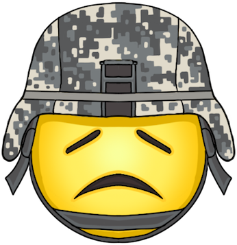 SoldierTired emote for Discord