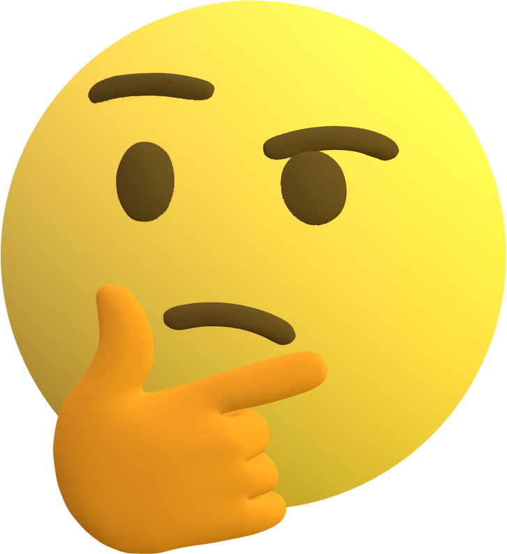 thinking3d emote for Discord