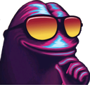 RetroPepeThink emote for Discord