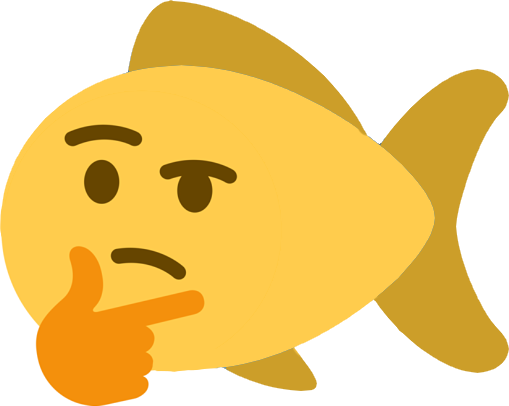 think_fish emote for Discord