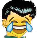 YusukeLaughter emote for Discord