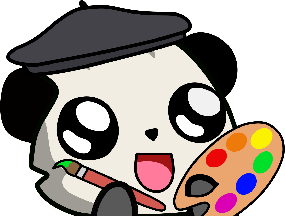 PandaPainter emote for Discord