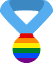 gaymedal emote for Discord