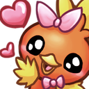 TorchicLove emote for Discord