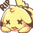 PikaRIP emote for Discord