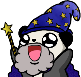 PandaWizard emote for Discord