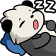 PandaSleep emote for Discord