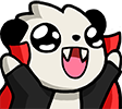 PandaVampire emote for Discord