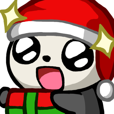 PandaPresent emote for Discord