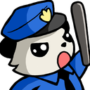 PandaCop emote for Discord