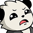 PandaDisgust emote for Discord