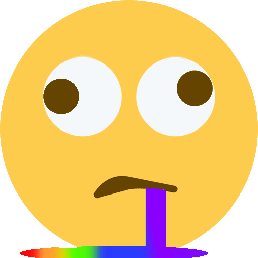 RainbowDumb emote for Discord