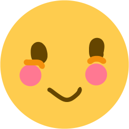 Blushingface emote for Discord