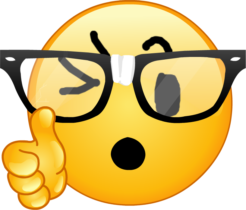 NerdThumbsUp emote for Discord