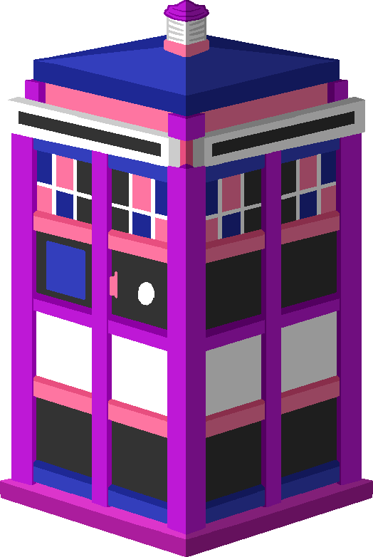 genderfluidTARDIS static emote