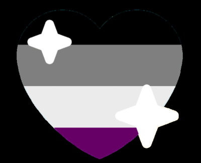 asexual_sparkle_heart emote for Discord
