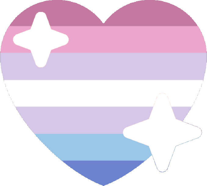 bigender_sparkle_heart emote for Discord