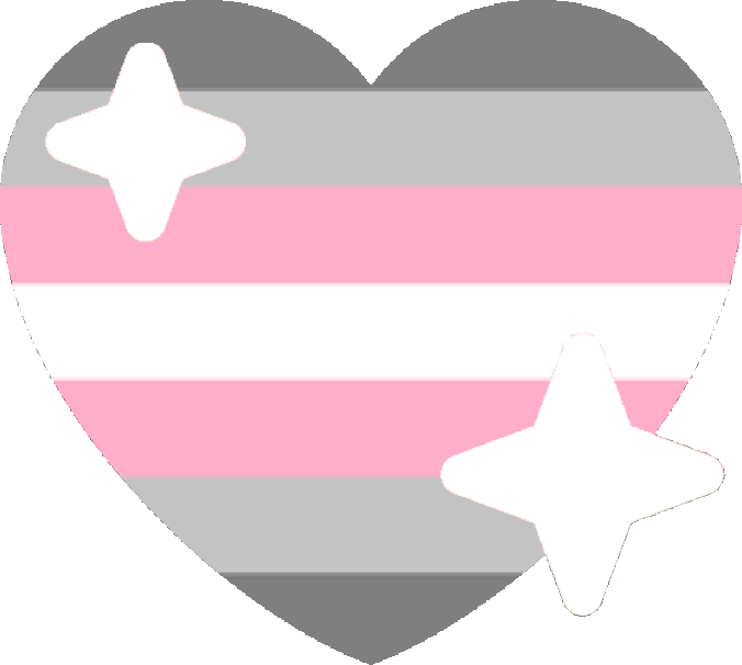 demigirl_sparkle_heart emote for Discord