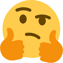 HuhGoodJob emote for Discord