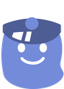BlurpleBlobPolice emote for Discord