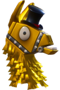 Goldllama emote for Discord