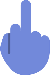 blurple_middle_finger emote for Discord
