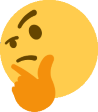 Thenking emote for Discord