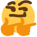 ThonkerGuns emote for Discord