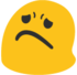 blobworried emote for Discord