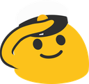 blobsalute emote for Discord