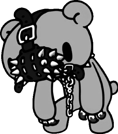 goth_feralbear emote for Discord