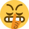 shushyoustupid emote for Discord