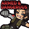 BuckyARMED emote for Discord