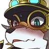 vulp_blush emote for Discord