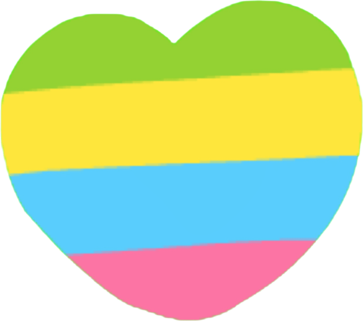 CartoonHeartStripe static emote