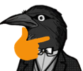 CrowThink emote for Discord