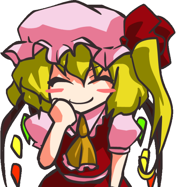 flan_giggle emote for Discord