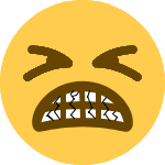 tighteyescrackedteeth emote for Discord