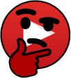 thinkyoutube emote for Discord