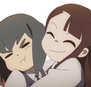 AkkoHug emote for Discord