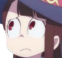 AkkoWorried emote for Discord