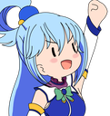 AquaYeah emote for Discord