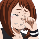 OchakoCryingWithoutHerPhone emote for Discord