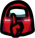 BlushShhh emote for Discord
