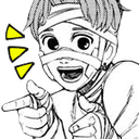 Jiji_PointHappy emote for Discord