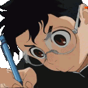 gifOkarun_TakeNotes emote for Discord