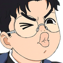 Okarun_Pout emote for Discord