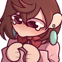 Momo_Shy emote for Discord