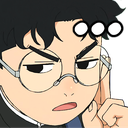 Okarun_Annoyed emote for Discord