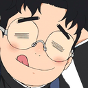 Okarun_Awkward emote for Discord